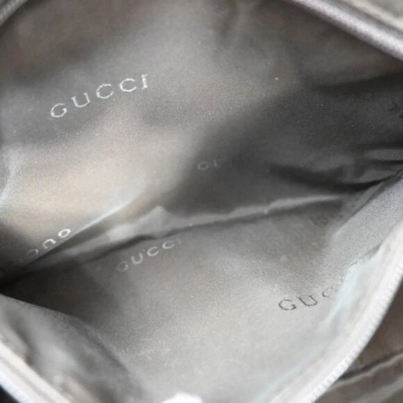 GUCCI GG Logo 2Way Shoulder Hand Bag Bamboo Leather Beige SHW 68TA208 - Picture 13 of 15